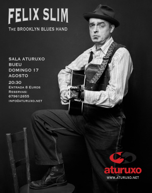 Felix Slim. The Brooklyn blues hand