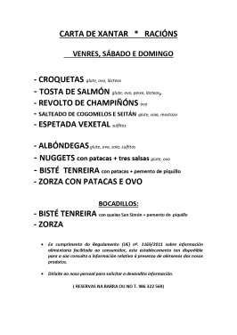Este mérc 24 de xuño abrimos cociña para o XANTAR.