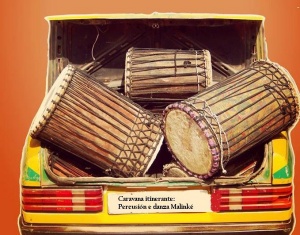 Caravana itinerante de percusión africana