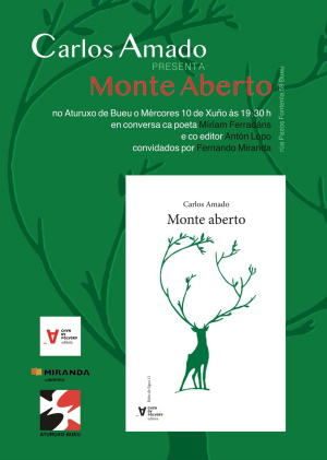 Carlos Amado presenta Monte Aberto.



