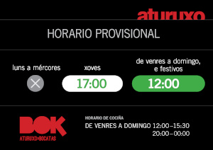 Horario provisional