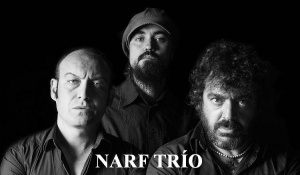 Narf Trío. Presentación do disco-libro "Nas tardes escuras" baseado en textos de Rosalía de Castro.  (Rock, Galiza)