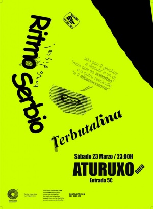Terbutalina, presentando novo disco "Ritmo Serbio", Galiza